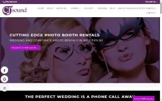CJ Sound of West Seneca website