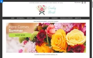 Country Florist of West Seneca website