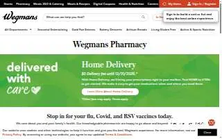 Wegmans Pharmacy of West Seneca website
