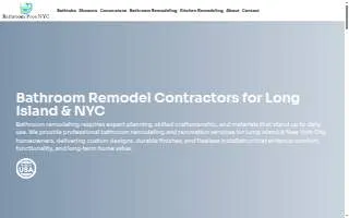 Bathroom Pros NYC & LI of Westbury website