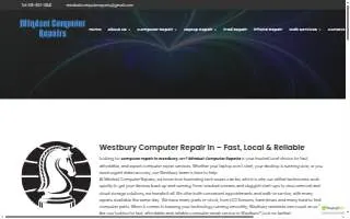 Computer Service Center of Westbury website