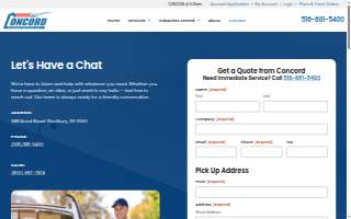 Concord Delivery Service, Inc.