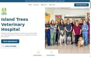 Island Trees Veterinary Hospital of Westbury website