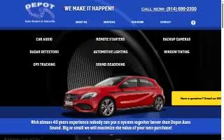 Depot Auto Sound & Security INC website