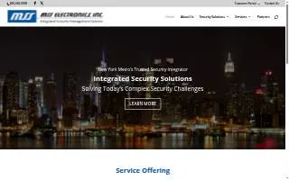 MSS Electronics, Inc. website