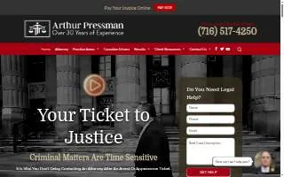 Arthur L. Pressman, Attorney at Law of Williamsville website