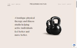Prescribed Motion - Physical Therapy & Exercise