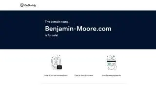 Benjamin Moore of Woodmere website