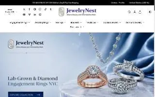 JewelryNest website