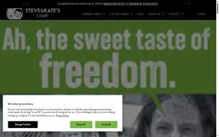 Steve & Kate's Camp - Woodmere website