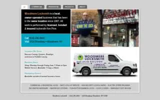 Woodmere Locksmith website