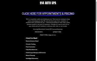 914 Auto Spa of Yonkers website
