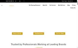 Ahad&Co CPA of Yonkers website