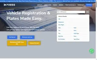 Xpress Plates & Registrations || Registration Vehicle || Transfer Plates || Get A Title || SAME DAY website