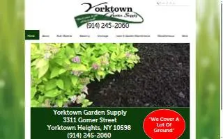 Yorktown Garden Supply website