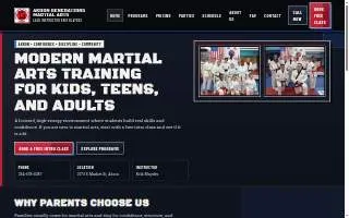 Akron Generations Martial Arts website