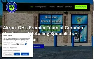 Akron Pro Detail LLC website