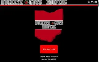 Buckeye Guys Roofing website