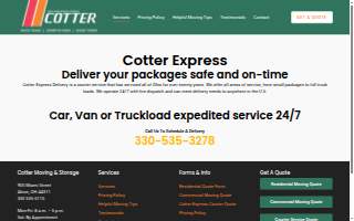 Cotter Express Delivery