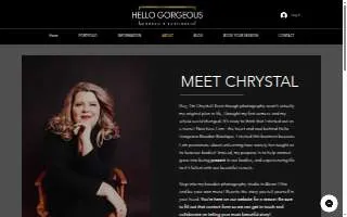 Hello Gorgeous Boudoir Boutique website
