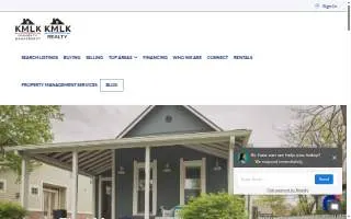 KMLK Realty and Property Management of Akron website