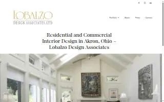 Lobalzo Design Associates website