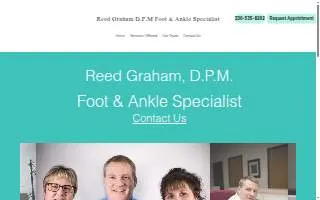 Reed Graham, DPM website