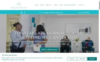 Serene Beauty & Wellness-Women's Health Clinic, HRT, Weight Management website