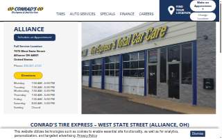 Conrad's Tire Express & Total Car Care of Alliance