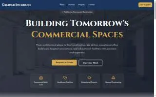 Greiner Interiors website