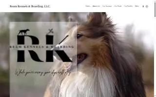 Ream Kennels & Boarding website
