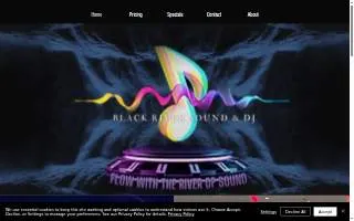 Black River Sound & DJ of Amherst website