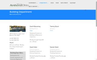 City of Amherst Building Department