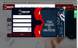 iPhone-Mend website