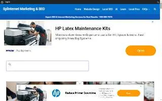 splinternetmarketing.com website