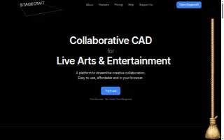 Stagecraft website