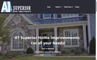 A1 Superior Home Improvements website