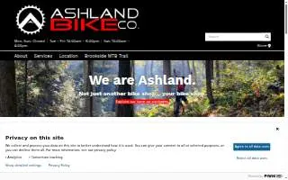Ashland Bike Company website