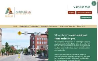 Ashland Income Tax website