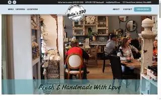 Bella's 220 website