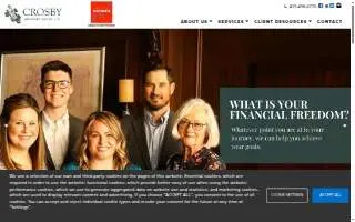 Crosby Advisory website
