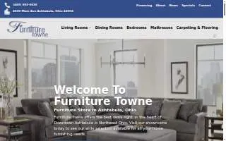Furniture Towne website