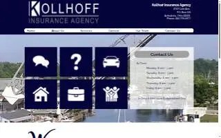 Kollhoff Insurance Agency website