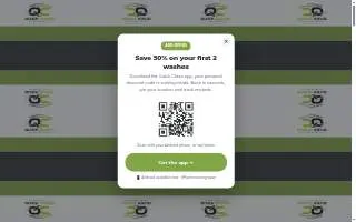 Quick Clean Car and Truck Wash website
