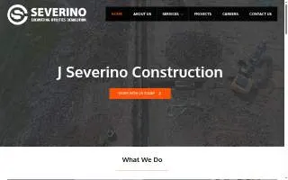 Severino Construction Inc website