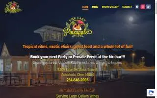 The Lazy Pineapple website