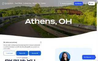 Cornerstone Caregiving of Athens website