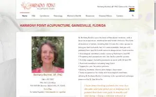 Harmony Point Acupuncture - Athens website