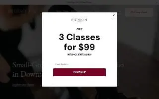 Pilates of Athens website