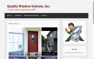 Quality Window Systems, Inc. of Athens